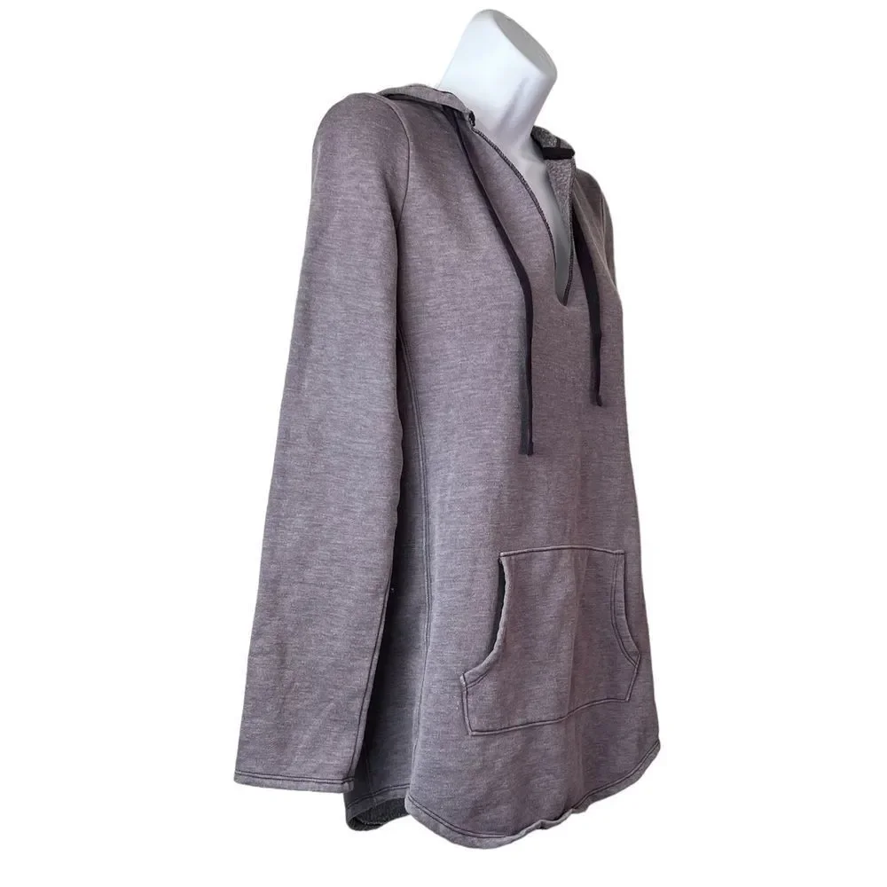 Victoria's‎ Secret Womens Hoodie Size XS Boho Grunge Oversized Lightweight Cozy